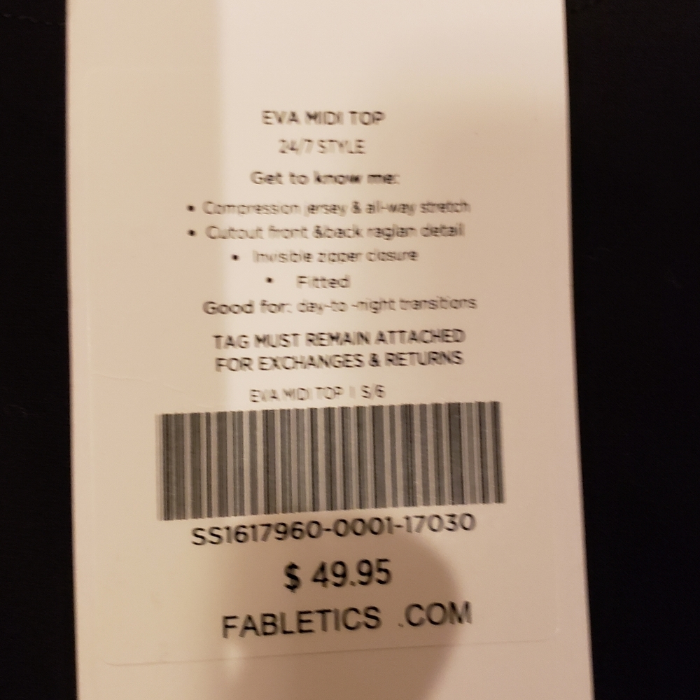 FABLETICS workout top - Picture 2 of 3